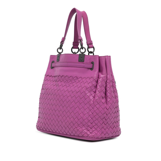 Luxury Bottega Veneta Nappa Intrecciato Bucket Bag (SHG-TJVcxW)