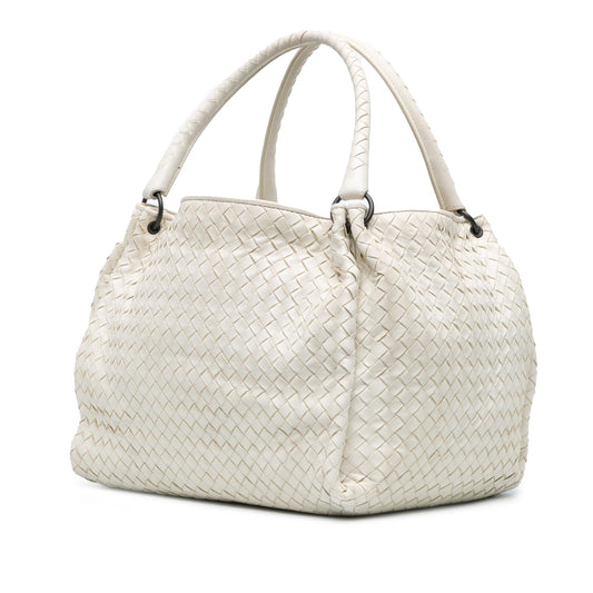 Luxury Bottega Veneta Nappa Intrecciato Parachute Tote (SHG-TZpLPo)