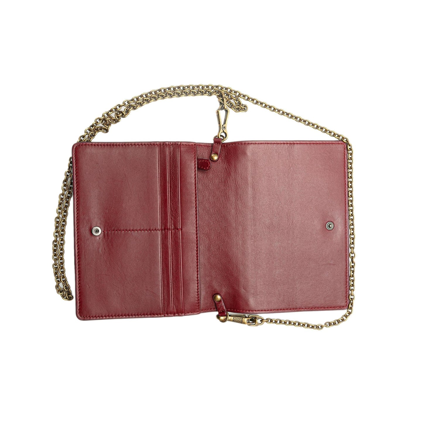 Luxury Bottega Veneta Nappa Intrecciato Wallet On Chain (SHG-tseuXQ)