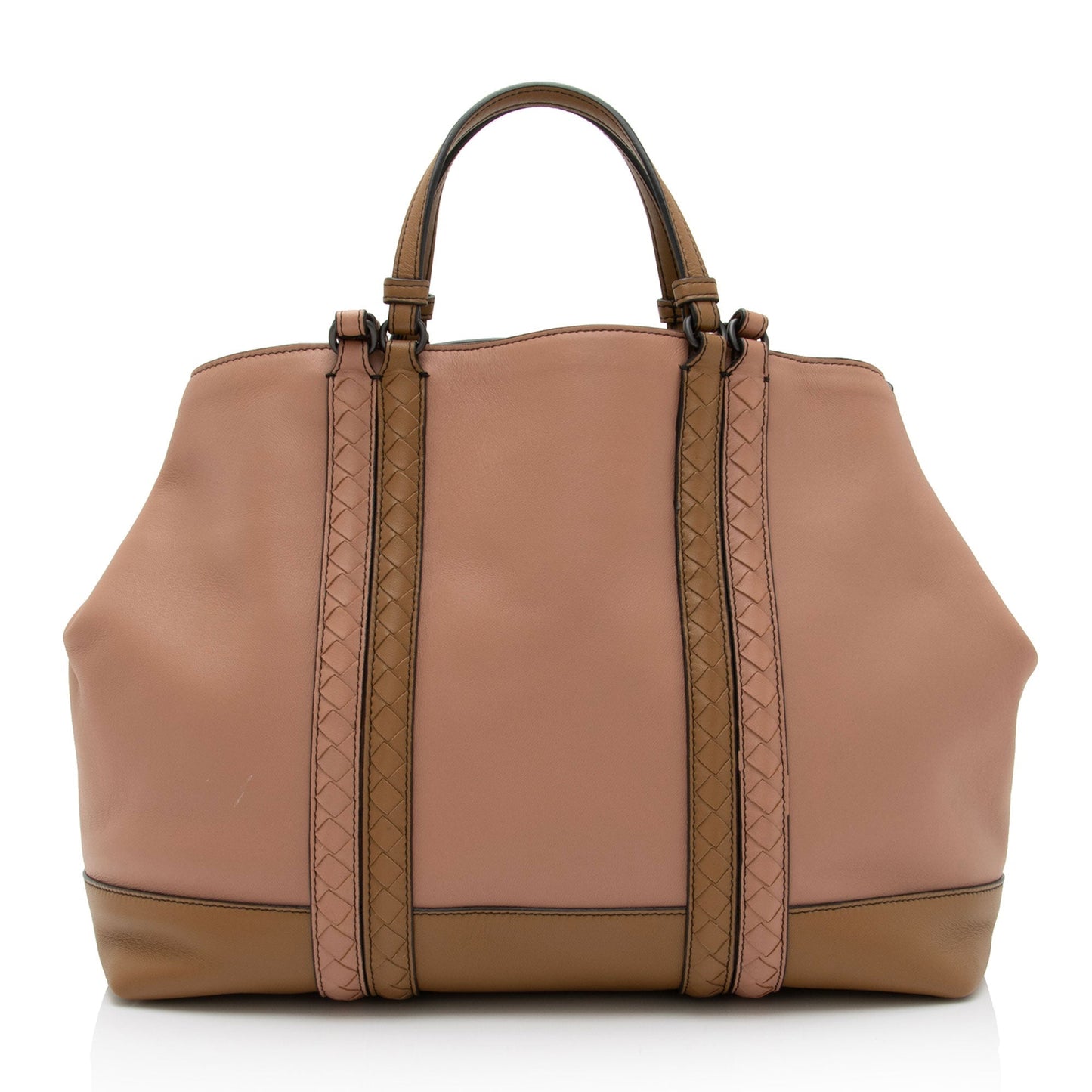 Luxury Bottega Veneta Nappa Leather Intrecciato Corso Tote (SHF-r5Jh3I)