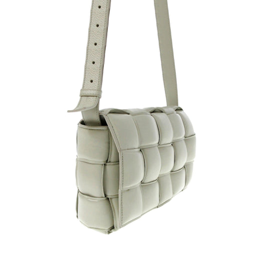 Luxury Bottega Veneta Padded Cassette Leather Crossbody Bag (SHG-F9Goks)