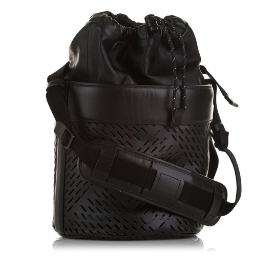 Luxury Bottega Veneta Perforated Leather Messenger Bag (SHG-Zcy5dP)