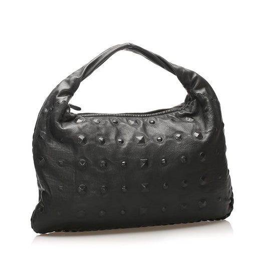 Luxury Bottega Veneta Studded Leather Hobo Bag (SHG-22738)