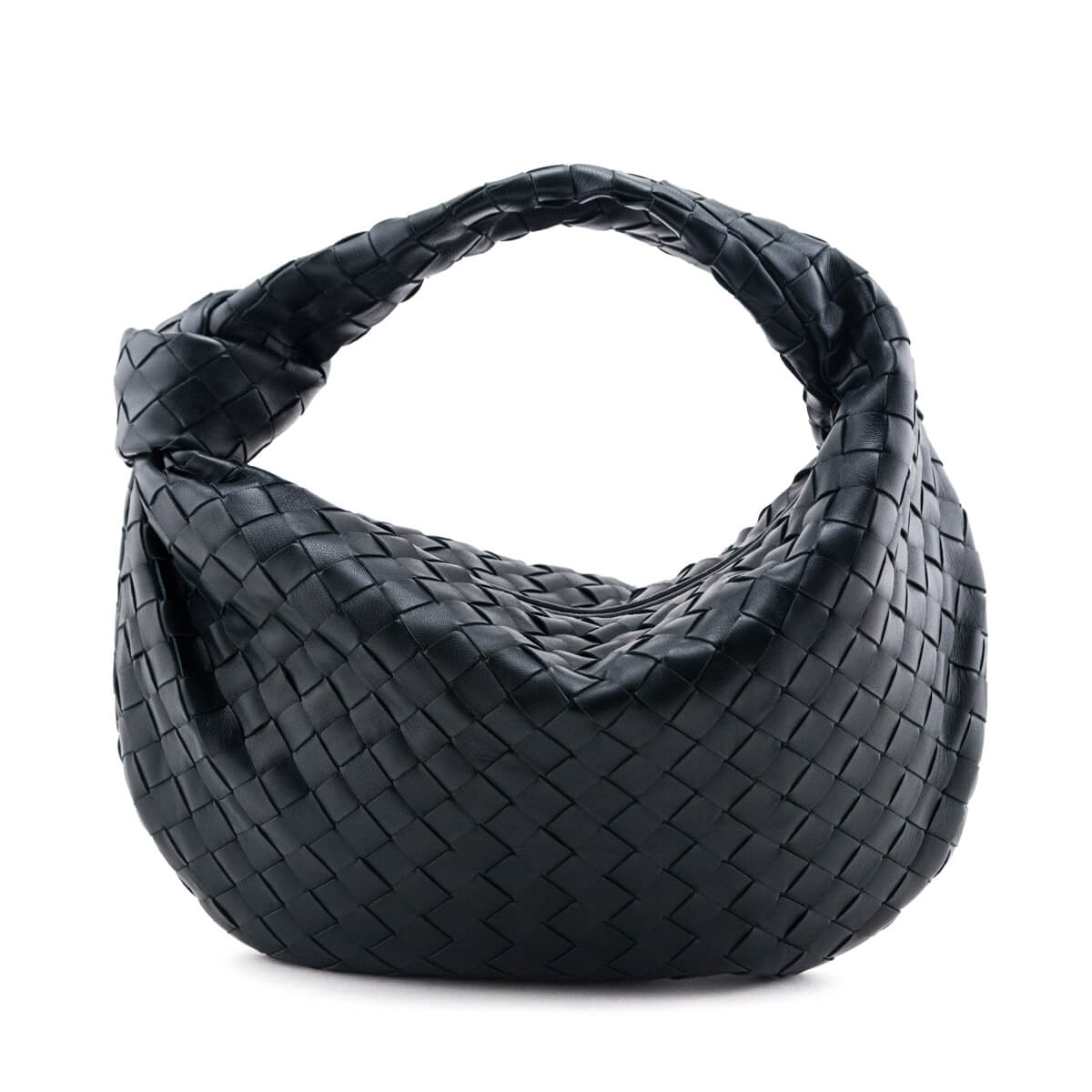 Luxury Bottega Veneta Inkwell Nappa Intrecciato Teen Jodie Hobo
