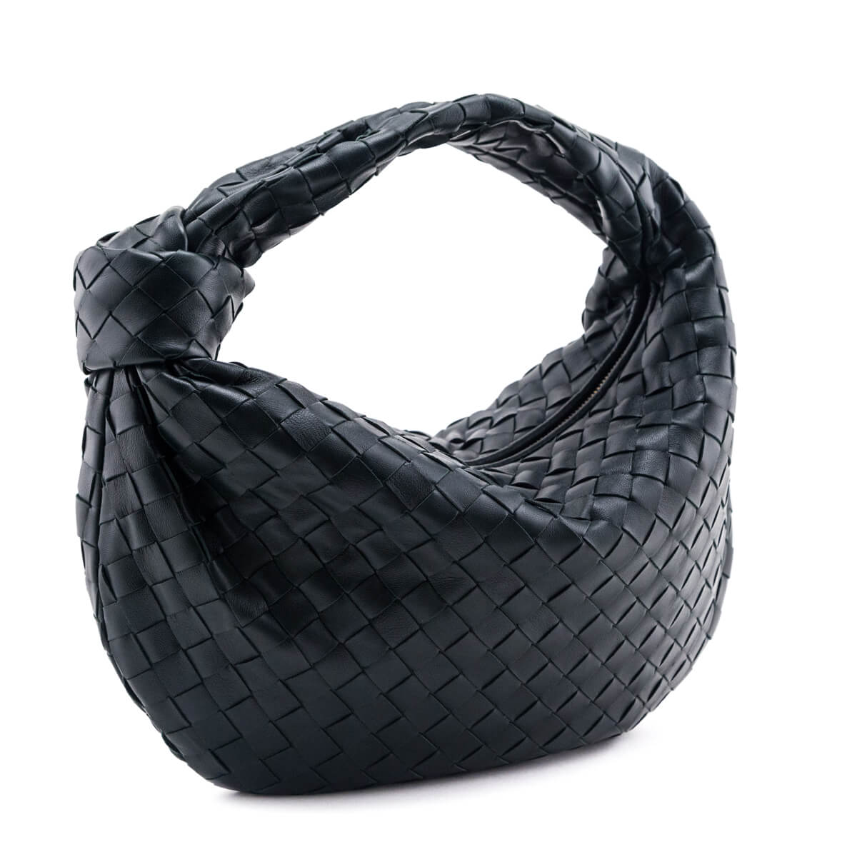Luxury Bottega Veneta Inkwell Nappa Intrecciato Teen Jodie Hobo