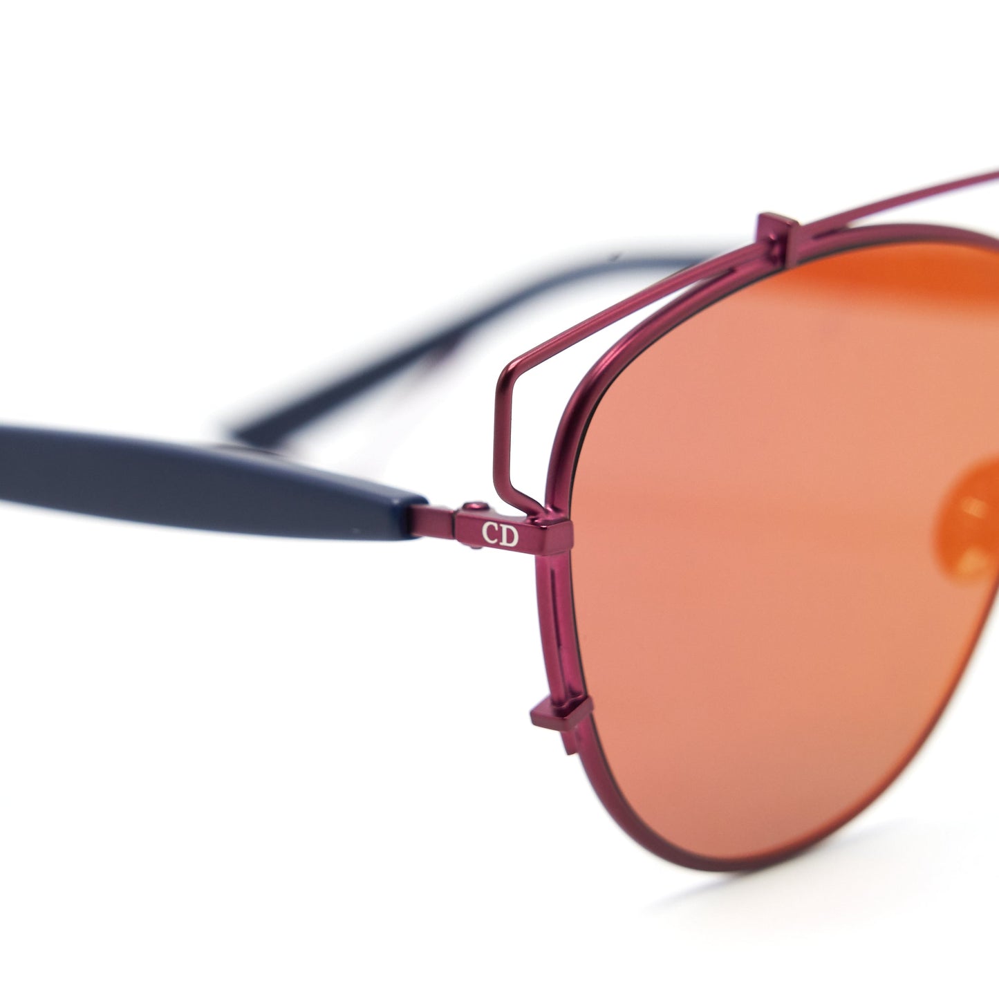 Luxury Dior Unisex Red Sunglasses