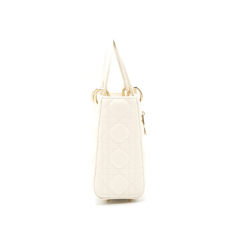Luxury Dior Lady Luxury Dior medium Ecru GHW