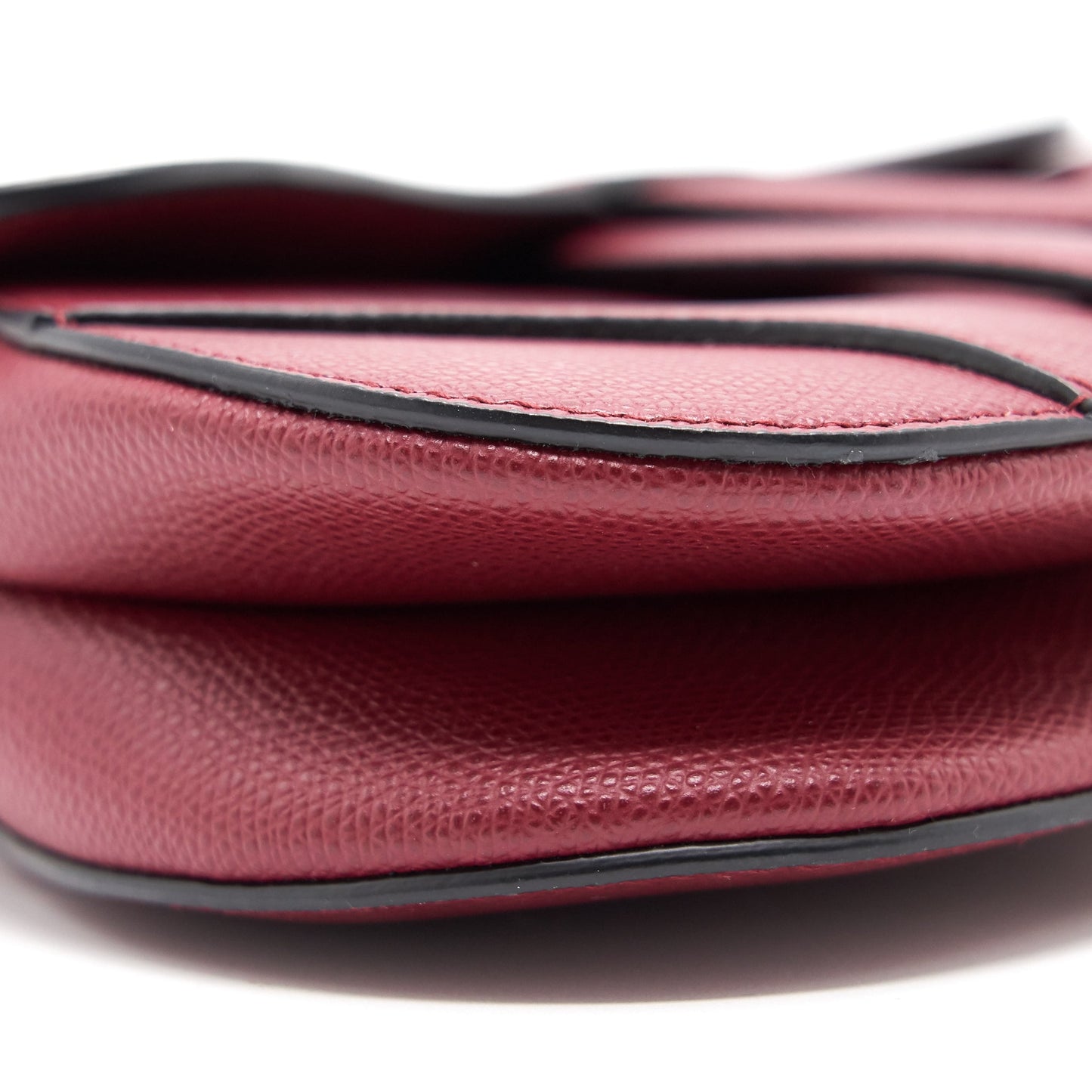 Luxury Dior Mini Saddle Red GHW