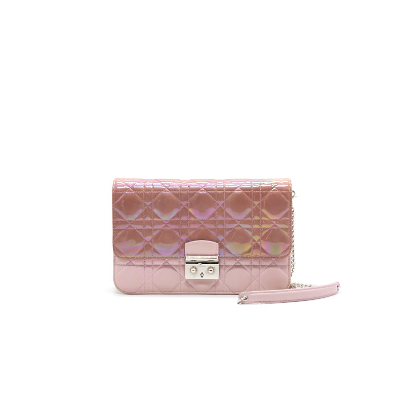 Luxury Dior Miss Luxury Dior Small with Light Pink Patent Leather