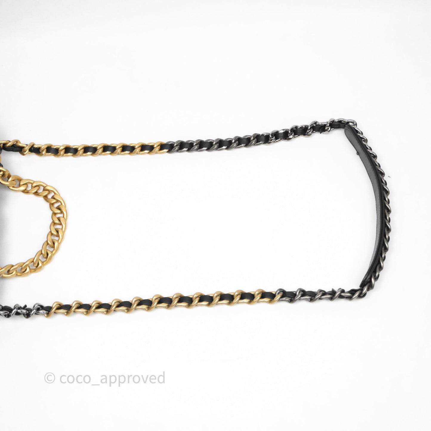 Chanel 19 Small Sequin Black Mixed Hardware