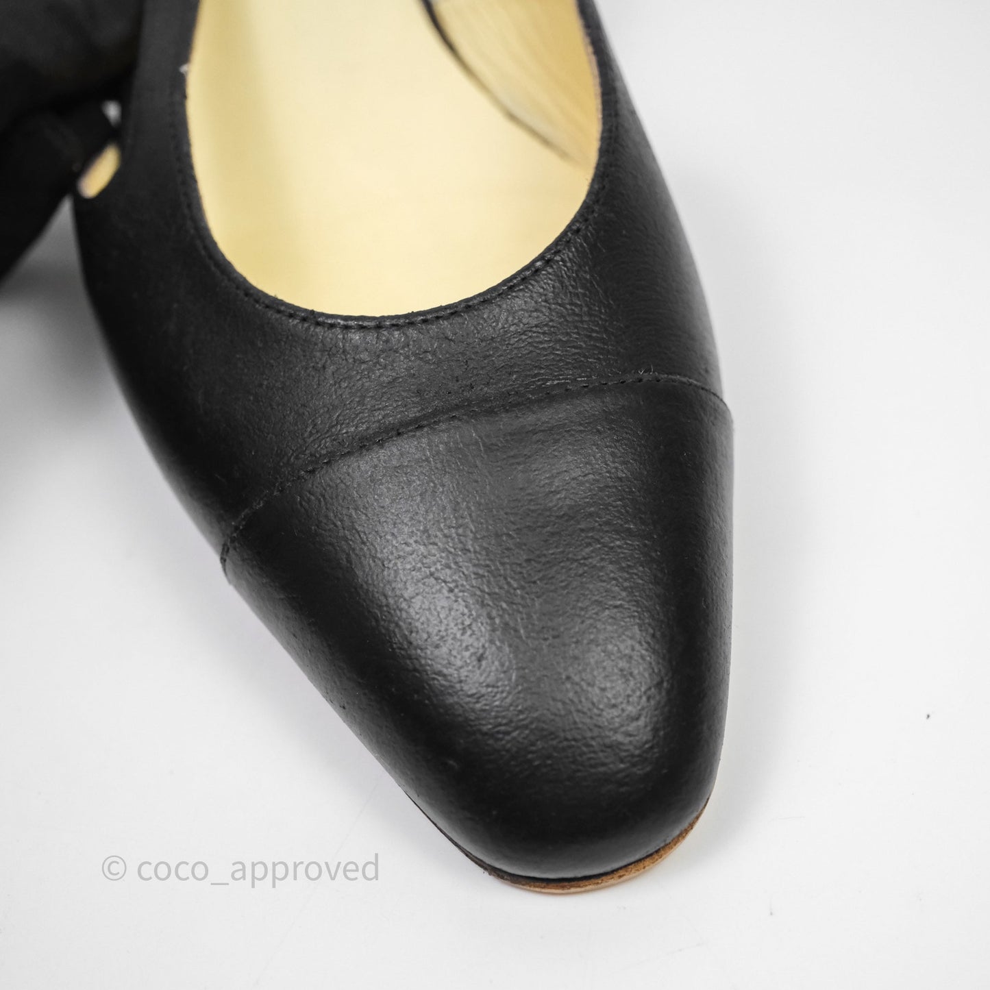 Chanel Classic Slingback Black Size 38