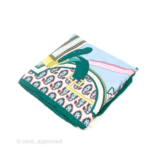 Hermes Scarf Shawl 140 Cashmere Silk
