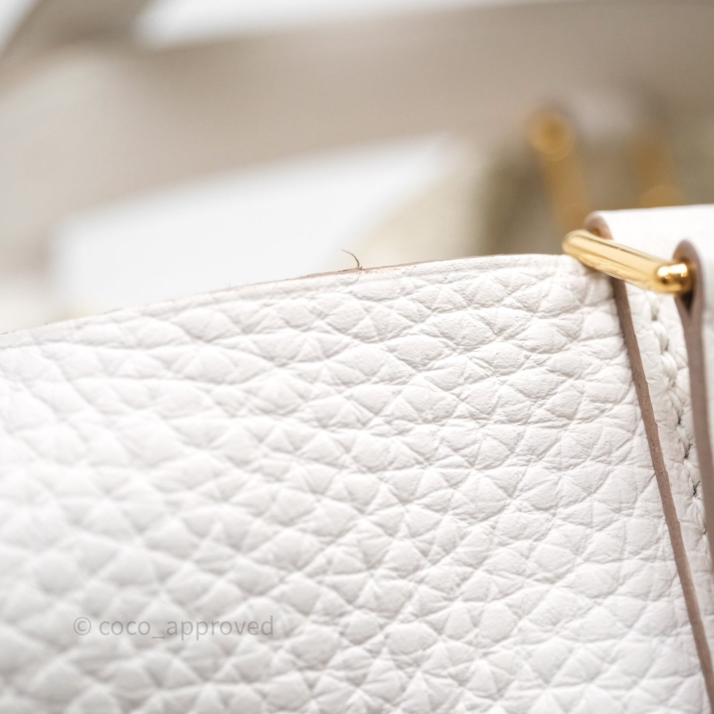 Hermes Picotin Lock 18 Gris Pale M4 Clemence Gold Hardware