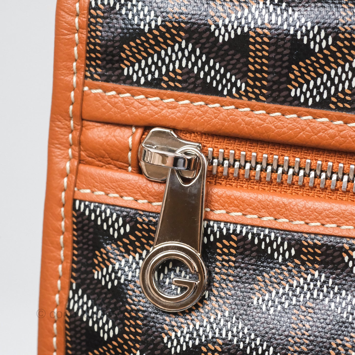 Goyard Saint Léger Backpack Black/ Tan