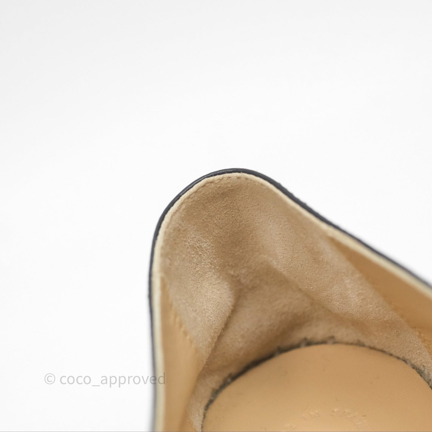 Chanel Espadrille Black Leather Size 40