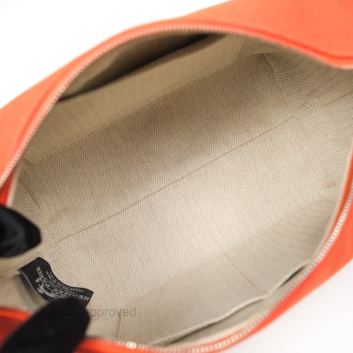 Hermès Small Bride-A-Brac Orange Feu Canvas