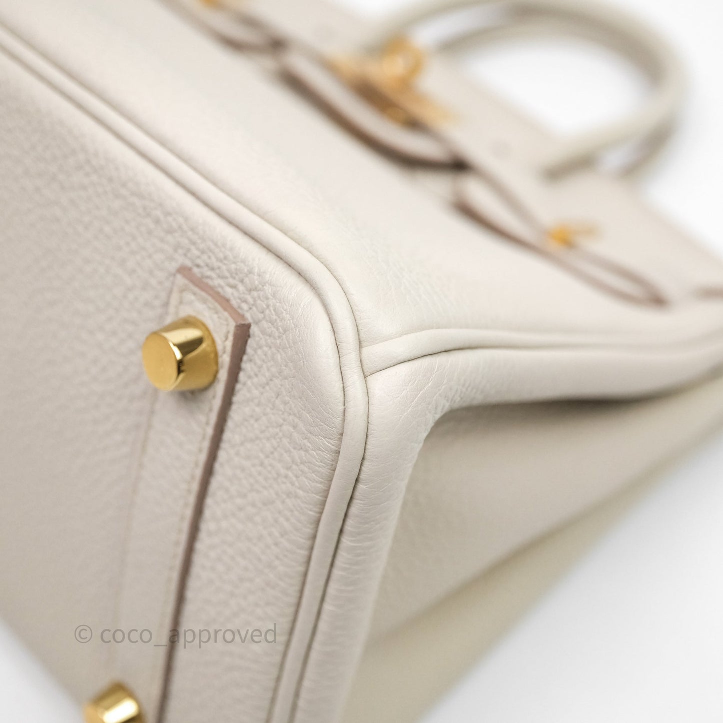 Hermes Birkin 25 Beton Togo Gold Hardware
