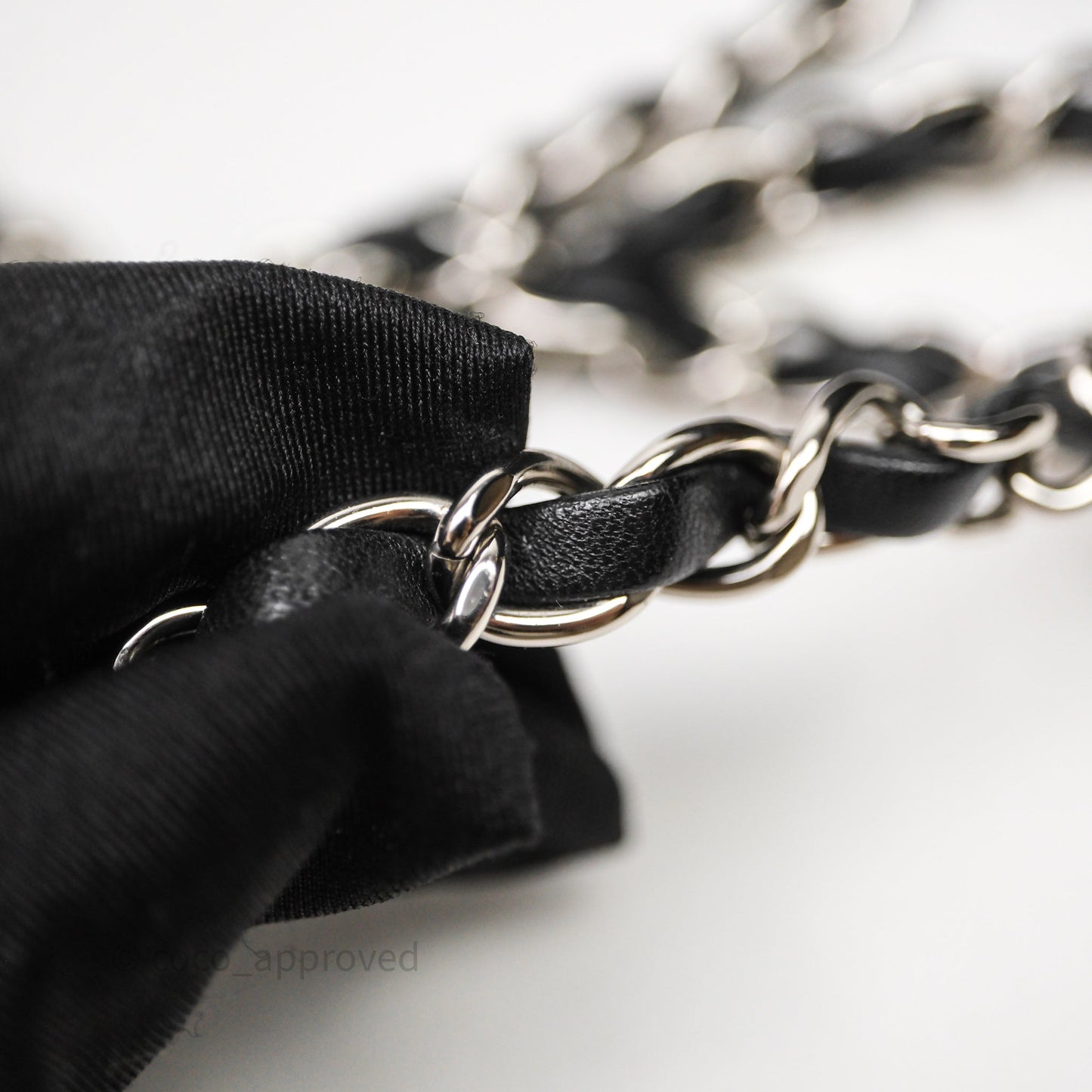 Chanel Camera Case Bag Lambskin Silver Hardware