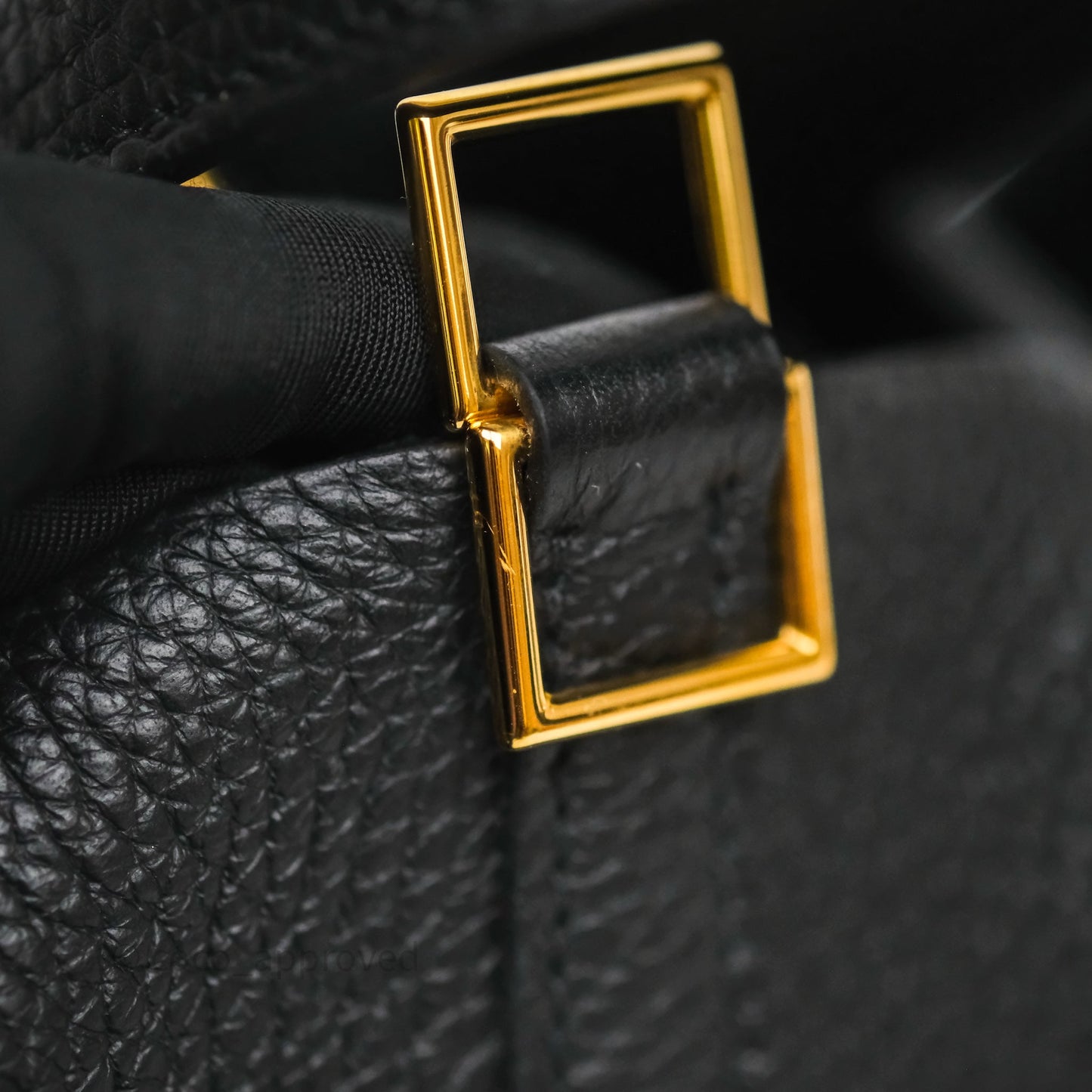 Hermès Picotin Lock 18 Black Noir 89 Clemence Gold Hardware