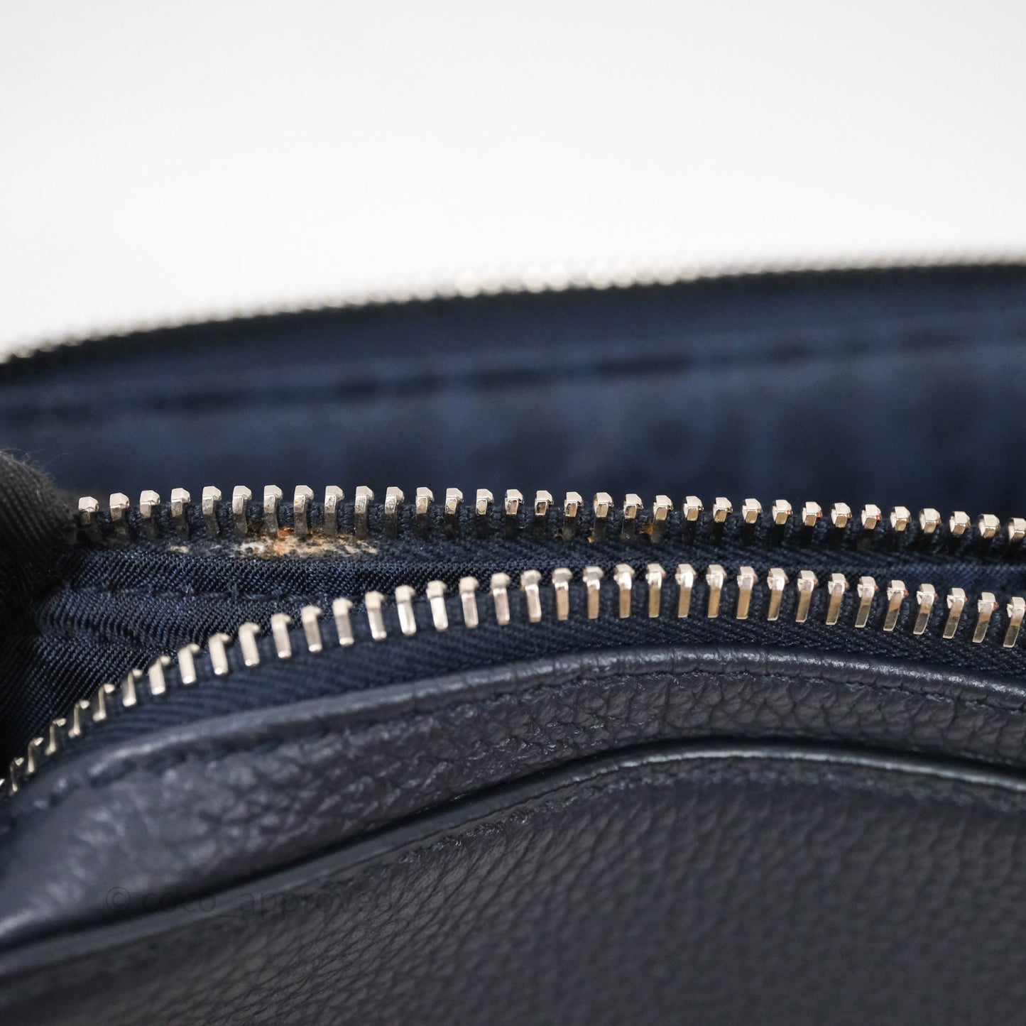 Christian Dior x Air Jordan Messenger Bag Navy Silver Hardware