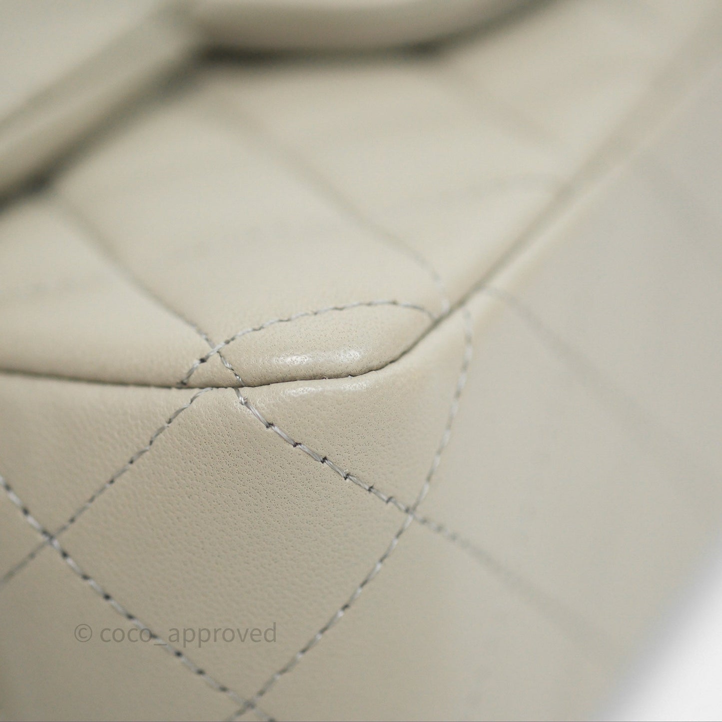 Chanel Mini Rectangular Quilted Sage Lambskin Gold Hardware