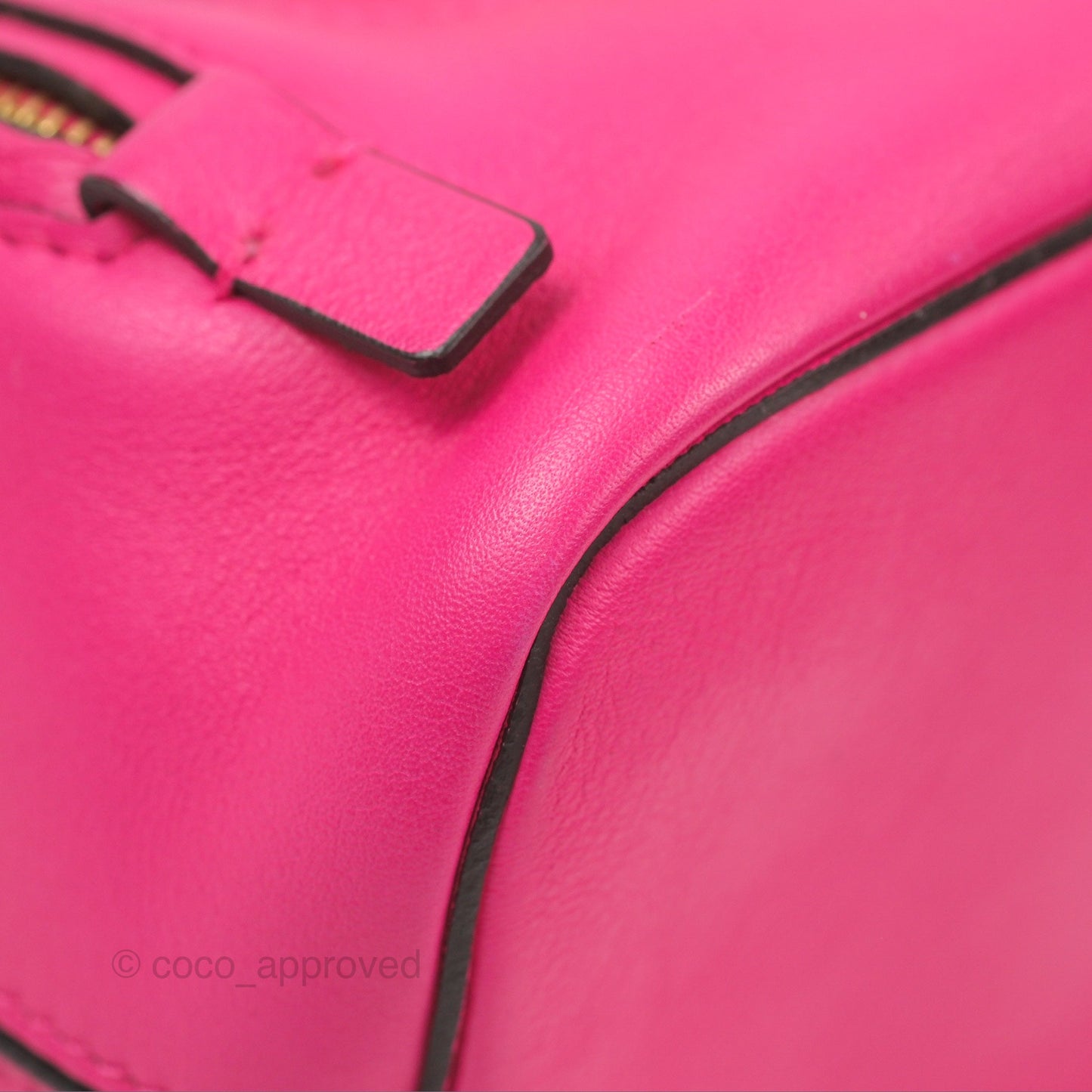 Chloé Mini Faye Backpack Hot Pink