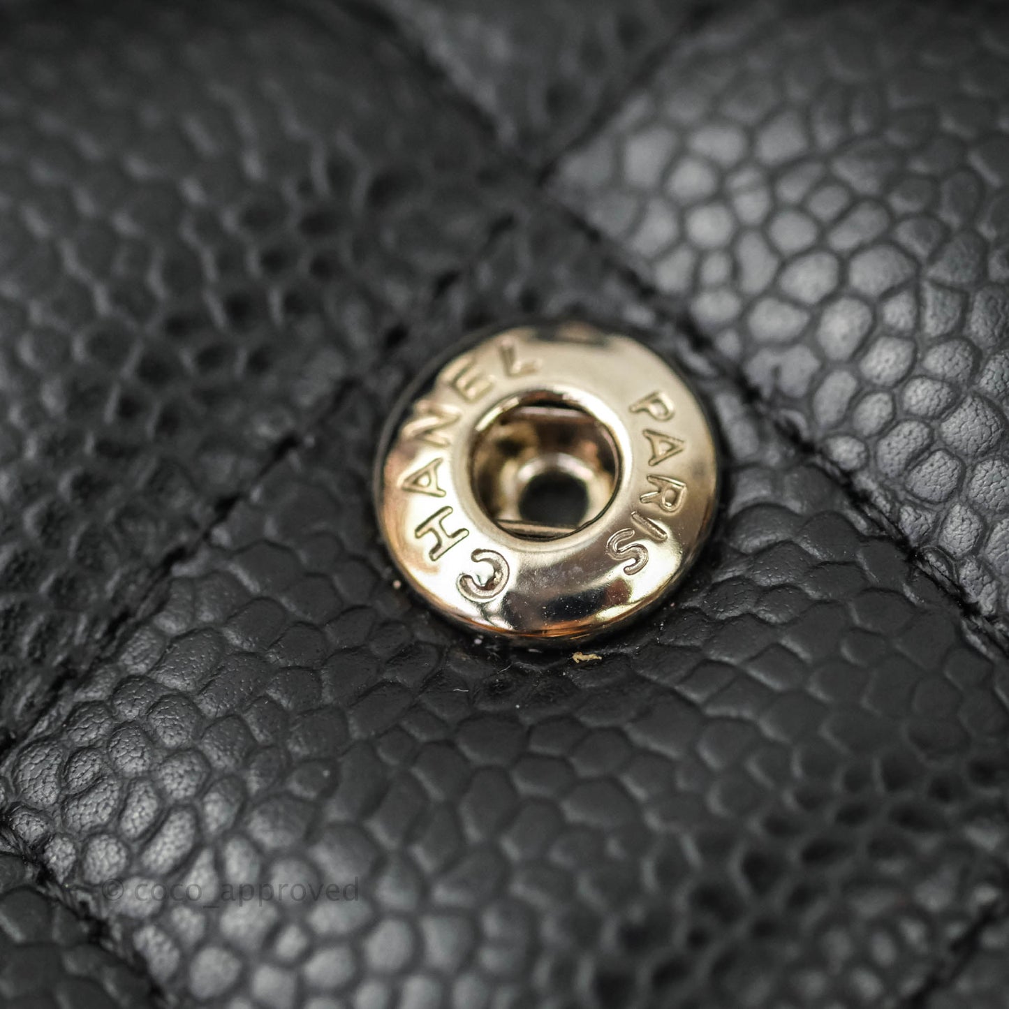 Chanel Jumbo Double Flap Black Caviar Silver Hardware⁣⁣