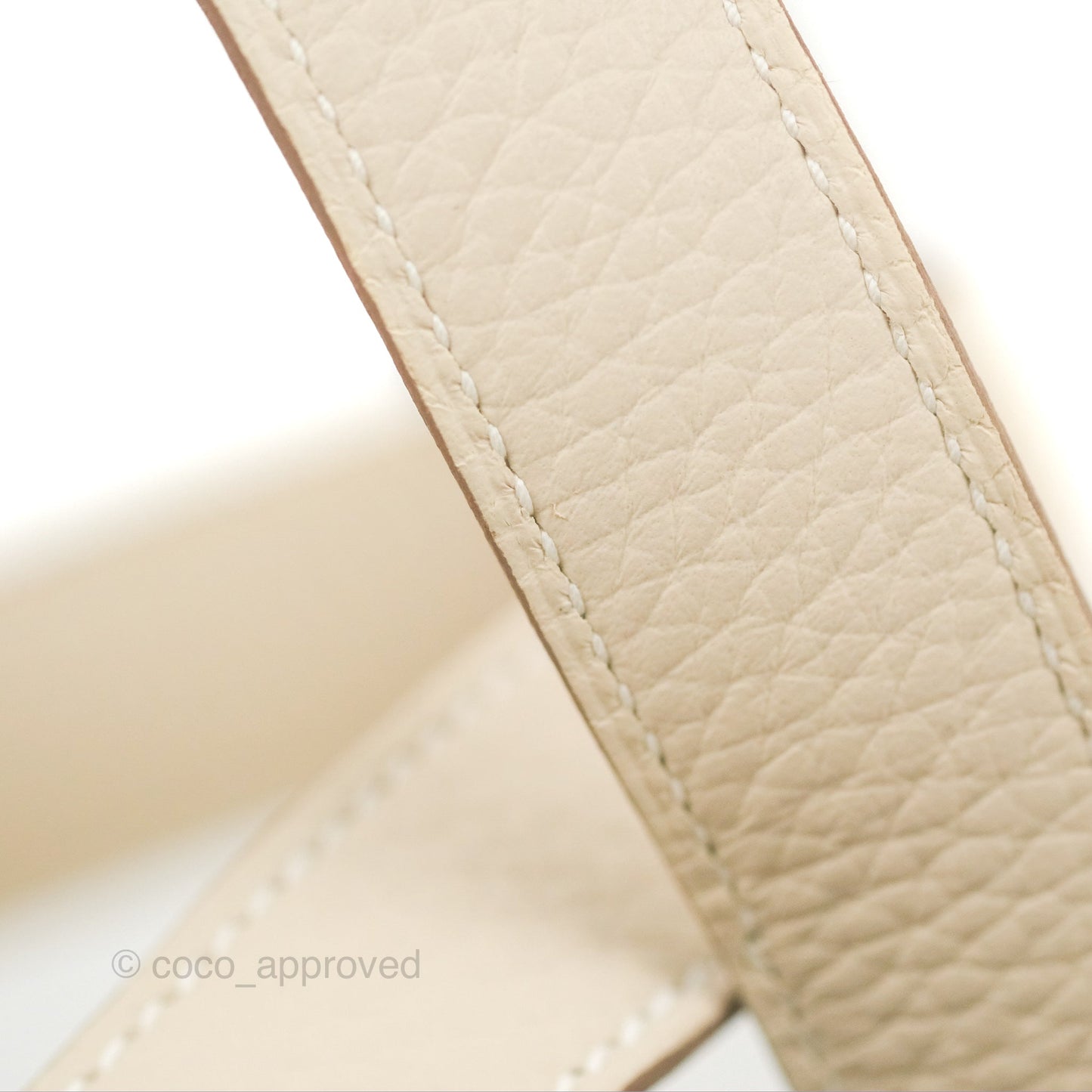 Hermès Picotin Lock 18 Craie Taurillon Clemence Gold Hardware