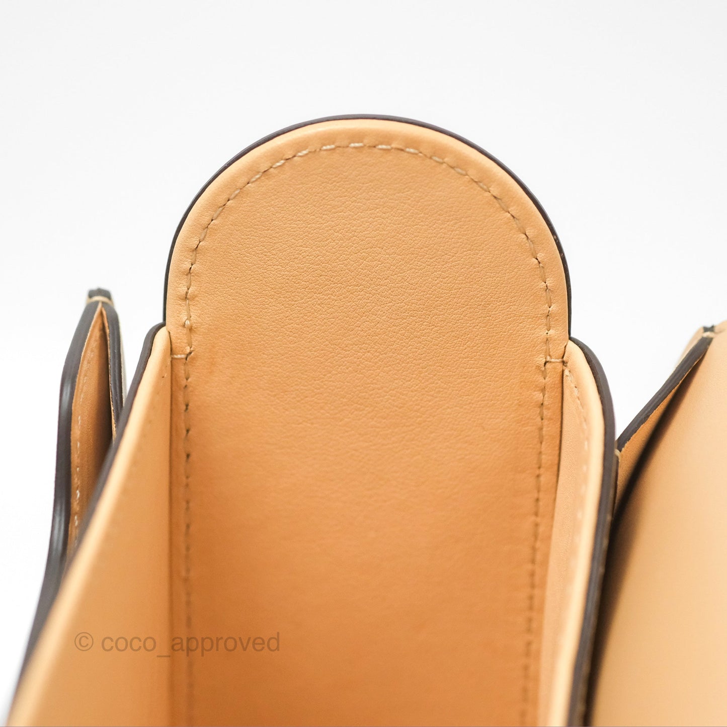 Delvaux Lingot Bag Latte Olen Calfskin