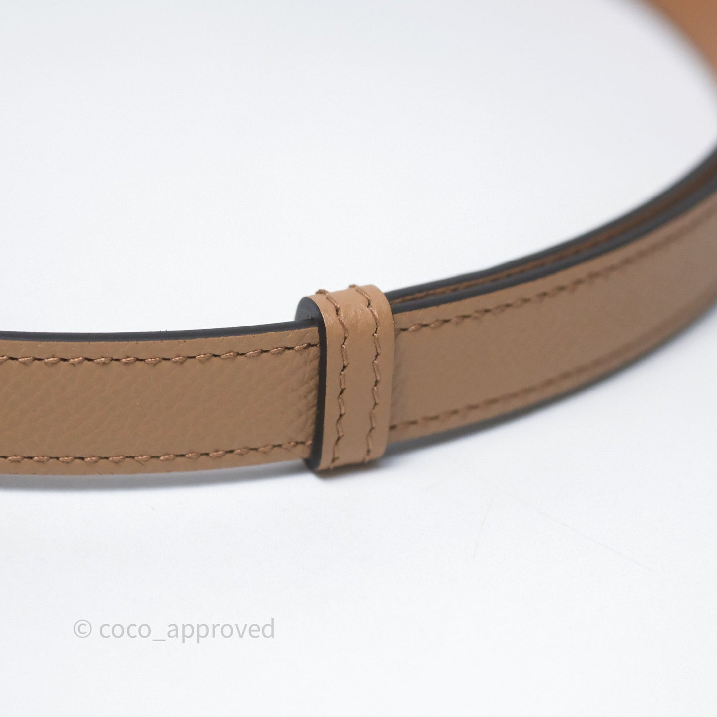 Hermès Kelly Pocket 18 Belt Chai 0M Epsom Gold Hardware