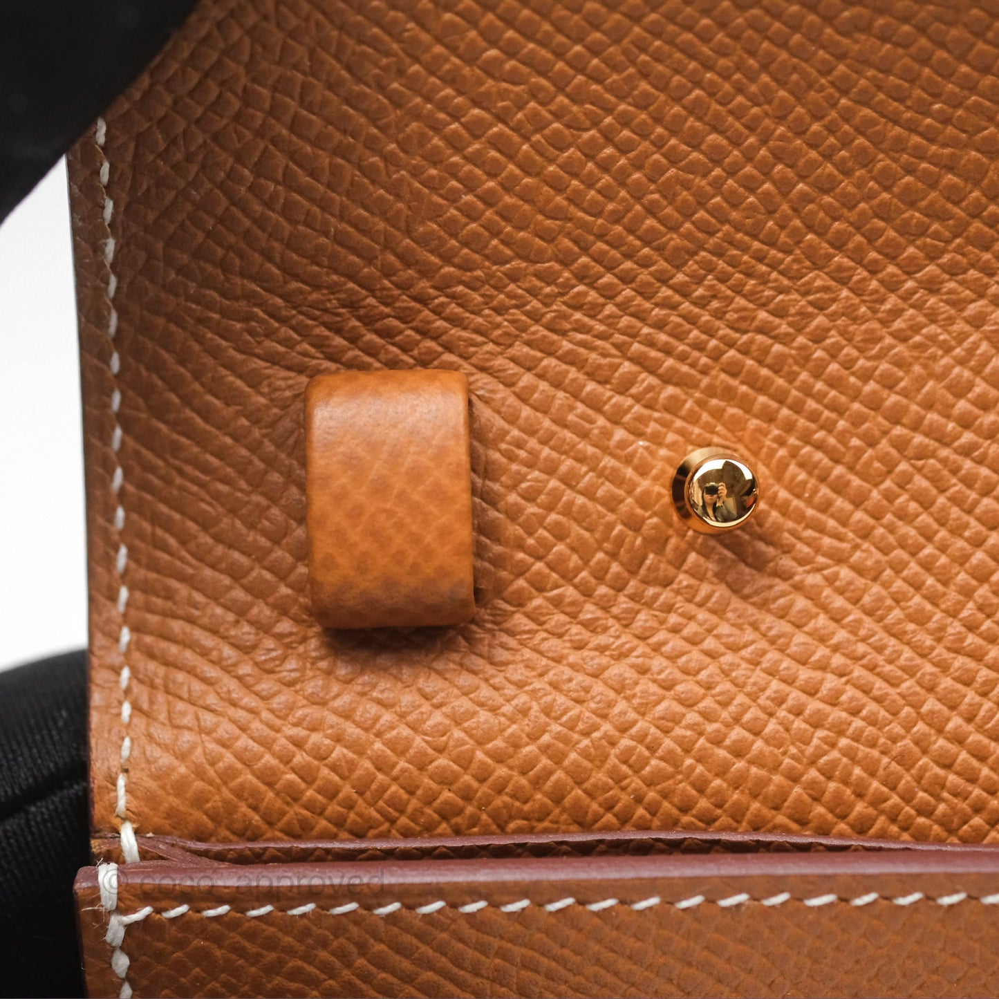 Hermès Clic 16 Wallet On Chain Gold Epsom Gold Hardware