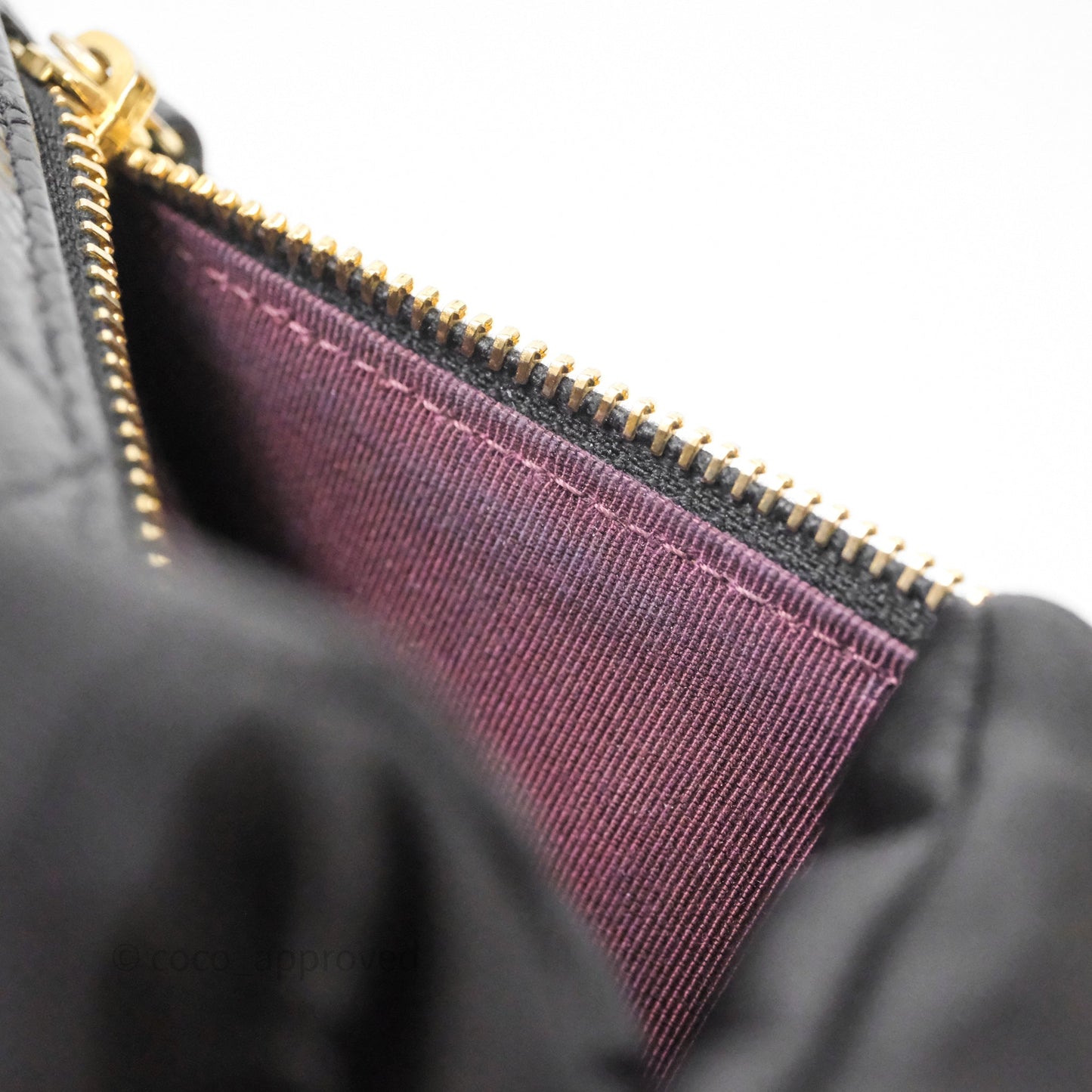 Chanel Classic Short Flap Wallet Black Caviar Gold Hardware