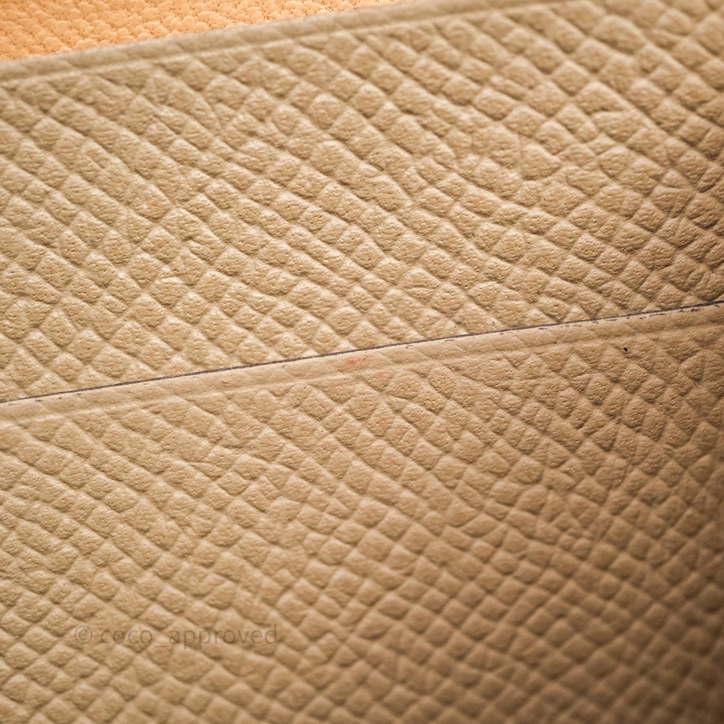 Hermès Constance Short Wallet Trench Epsom Gold Hardware