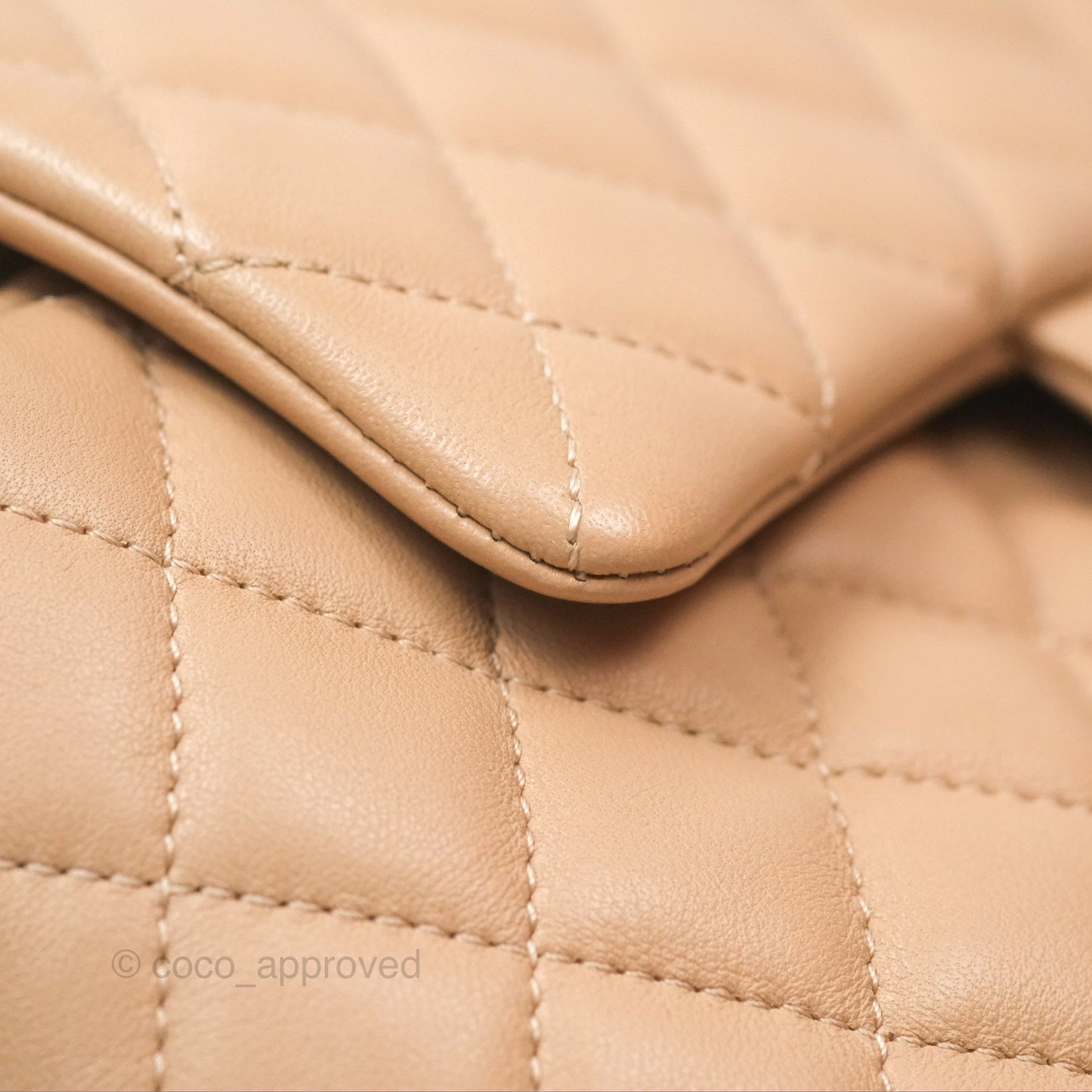 Chanel Quilted Small Urban Spirit Backpack Beige Lambskin Silver Hardware