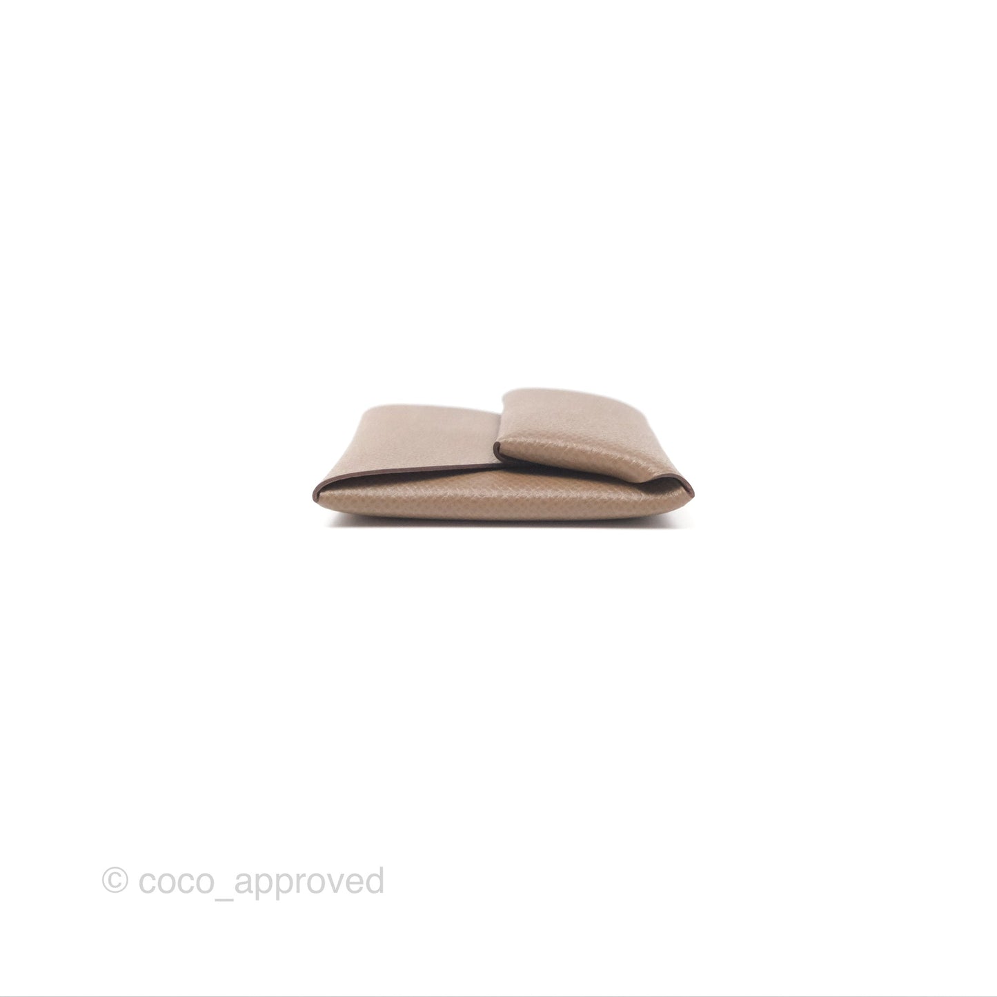 Hermès Bastia Coin Purse Etoupe