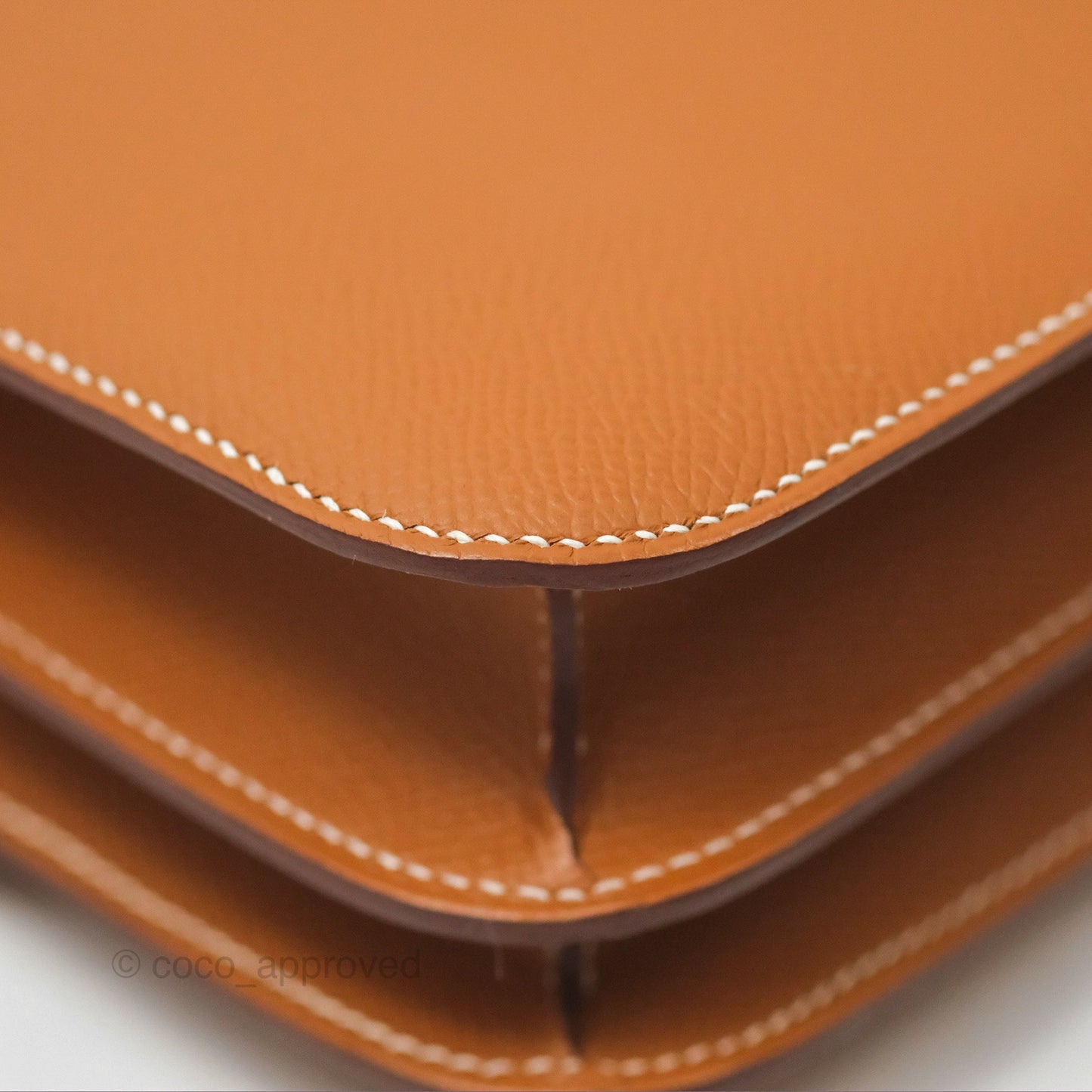 Hermès Constance Mini 18 with Mirror Gold Epsom Rose Gold Hardware