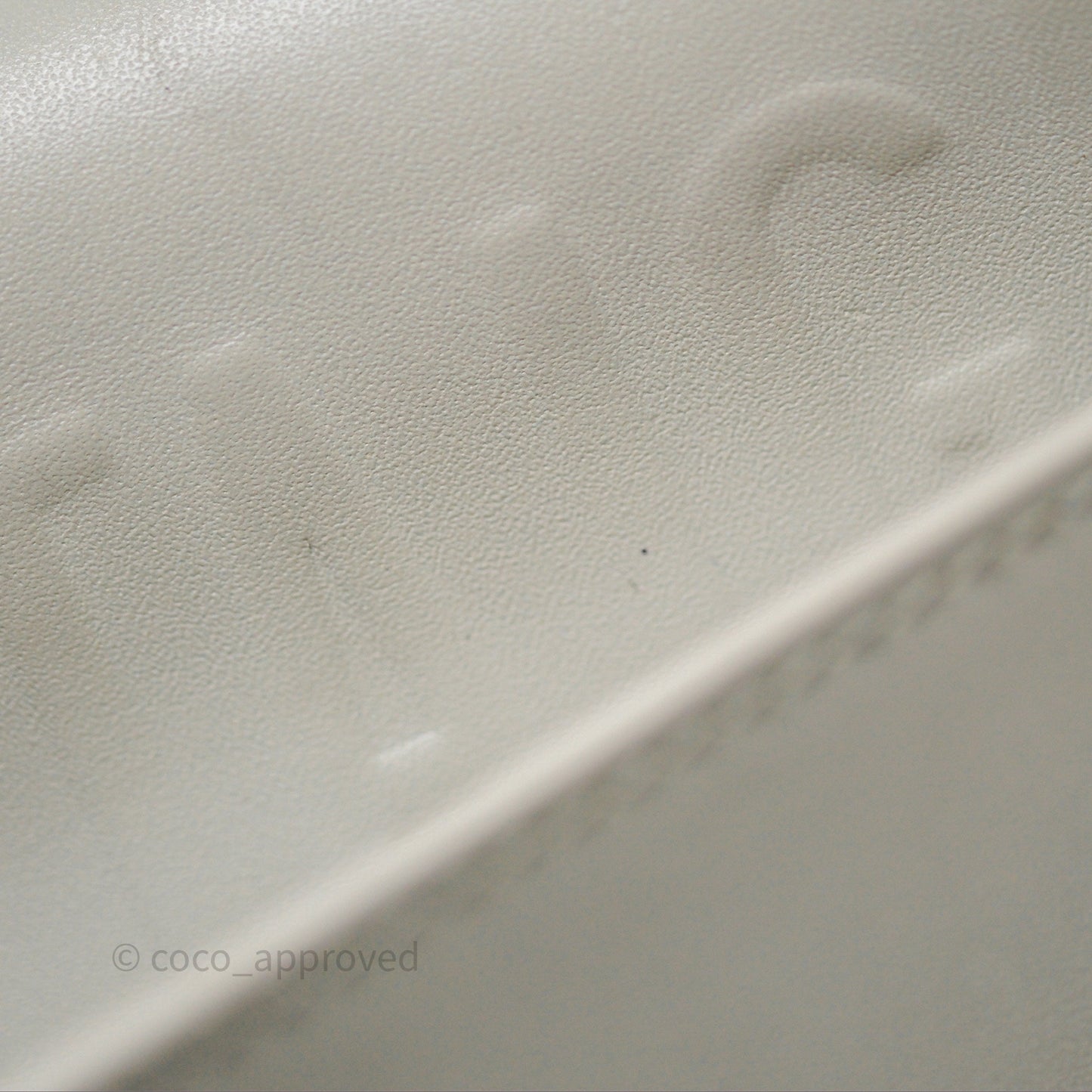 Christian Dior Bobby East-West Bag Calfskin White