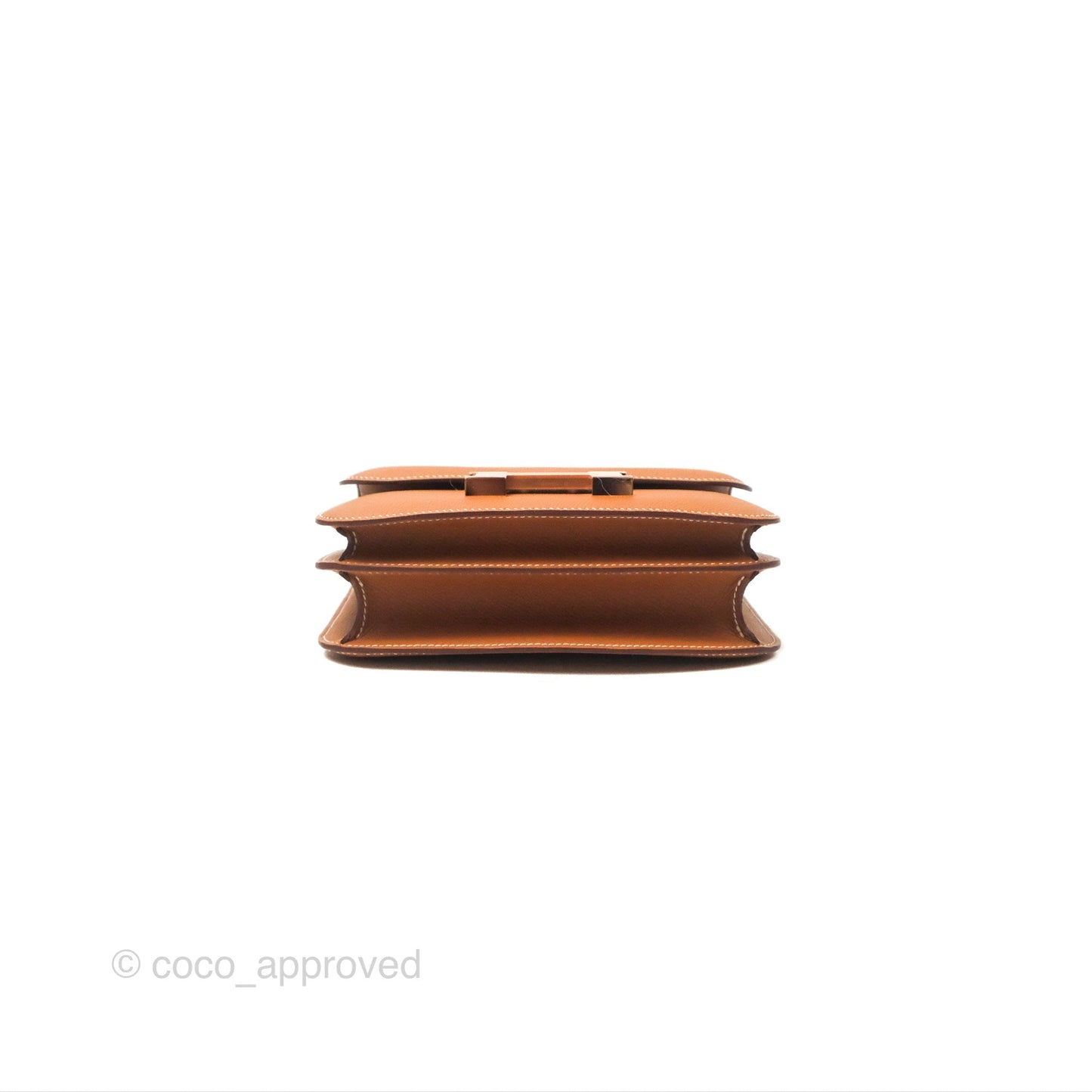 Hermès Constance Mini 18 with Mirror Gold Epsom Rose Gold Hardware