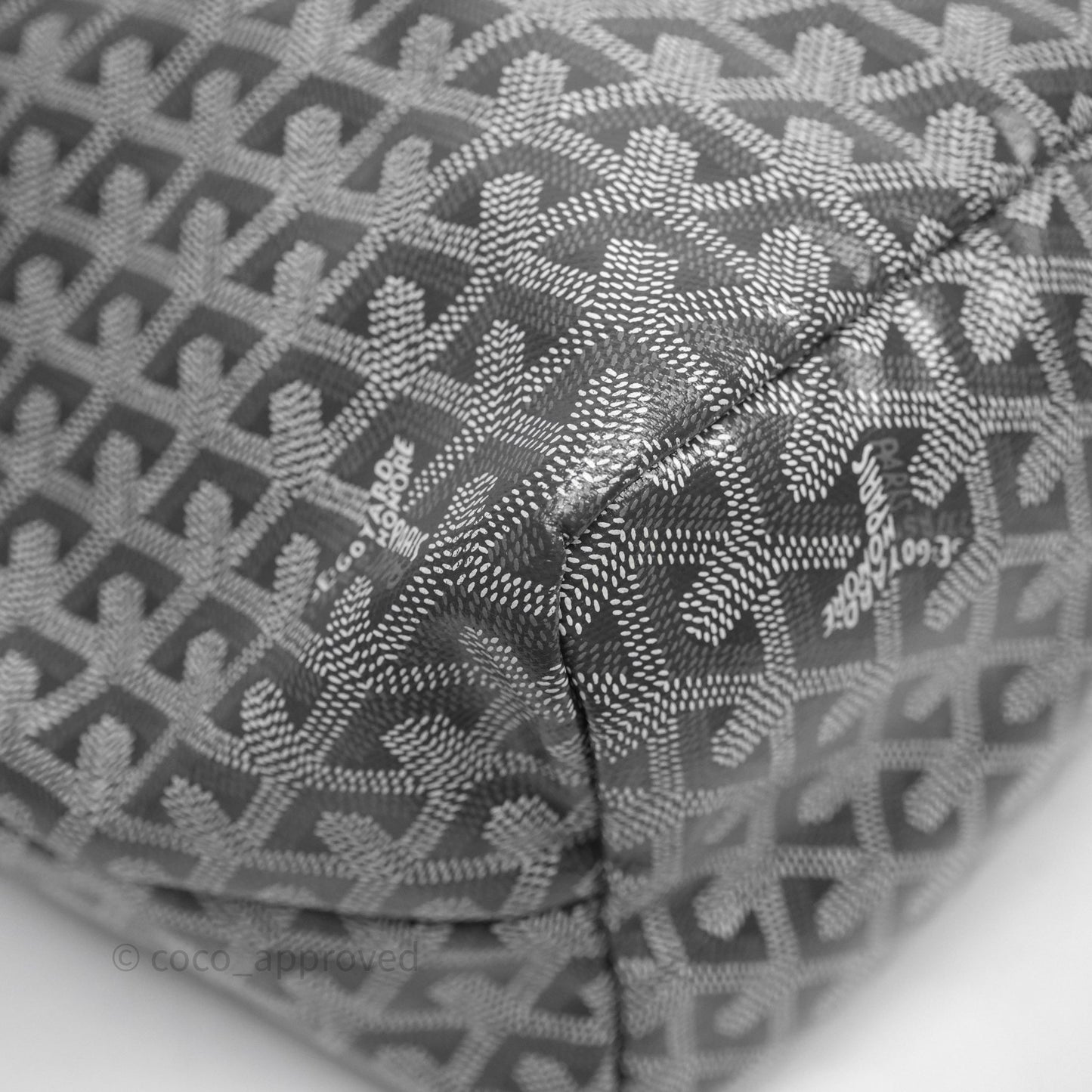 Goyard St Louis Tote PM Grey