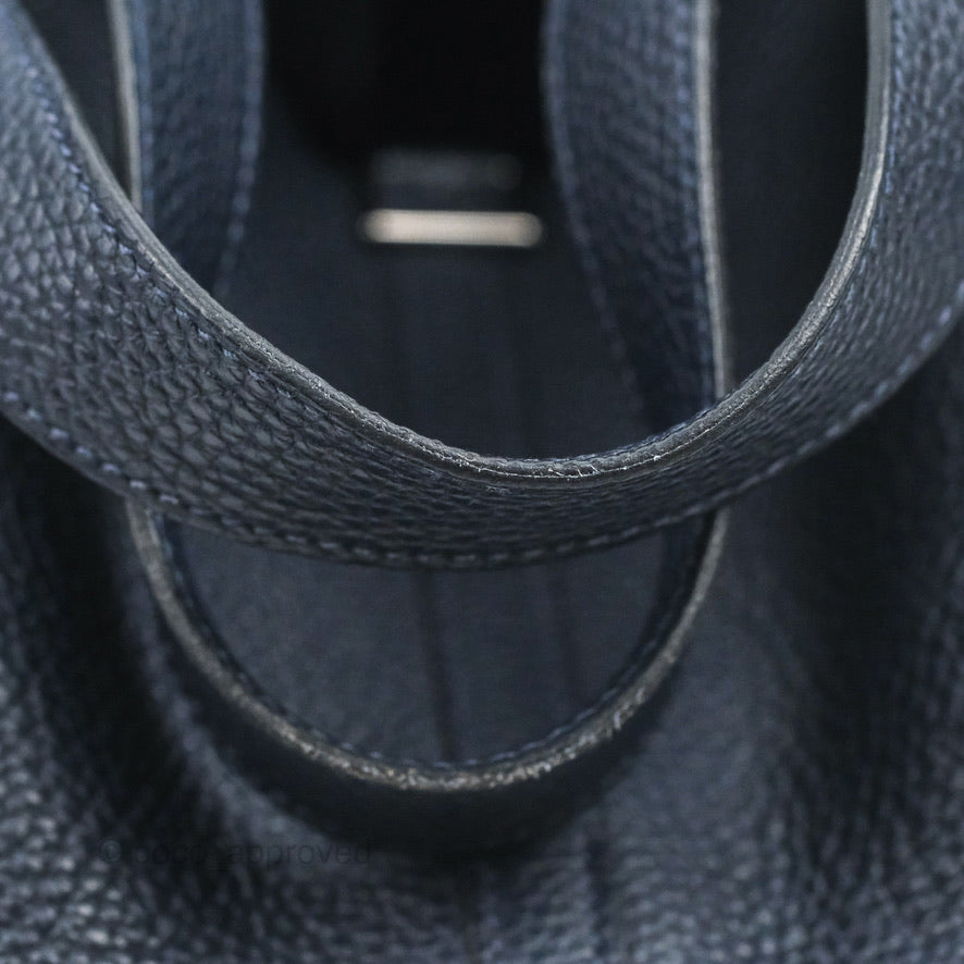 Hermès Picotin 22 Bleu Nuit 2Z Clemence Palladium Hardware