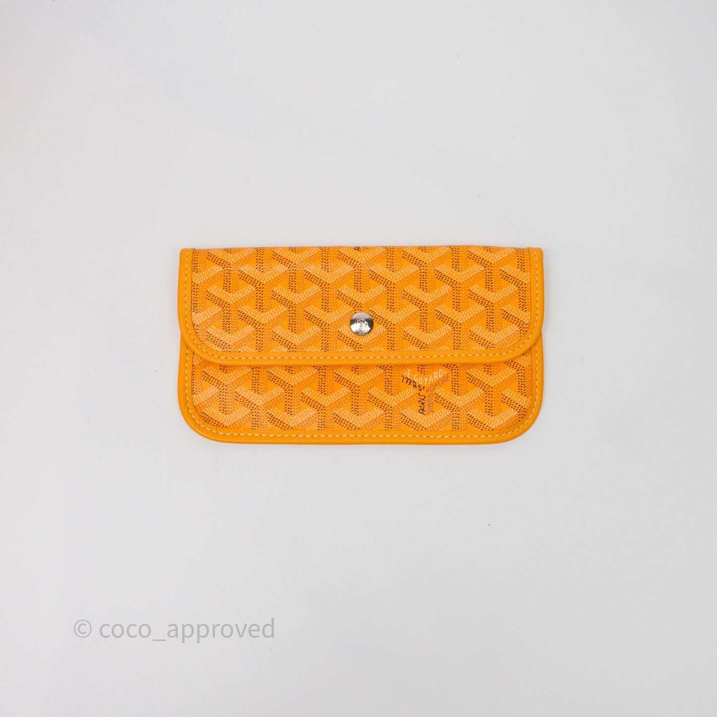 Goyard St. Louis GM Yellow Goyardine Canvas