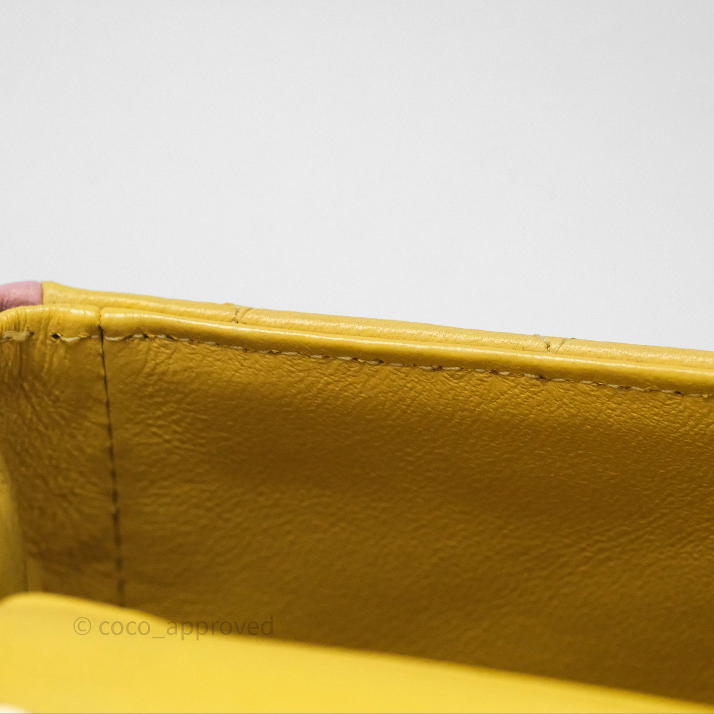 Chanel Quilted Mini Rectangular Flap Tri-Color Orange/Yellow/Pink Lambskin Gold Hardware