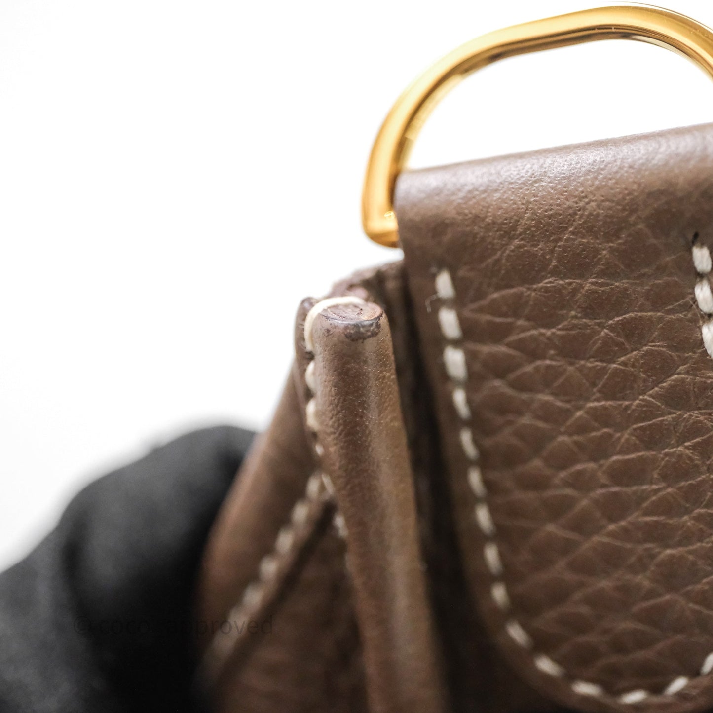 Hermes Evelyne III 29 Etoupe 18 Taurillon Clemence Gold Hardware