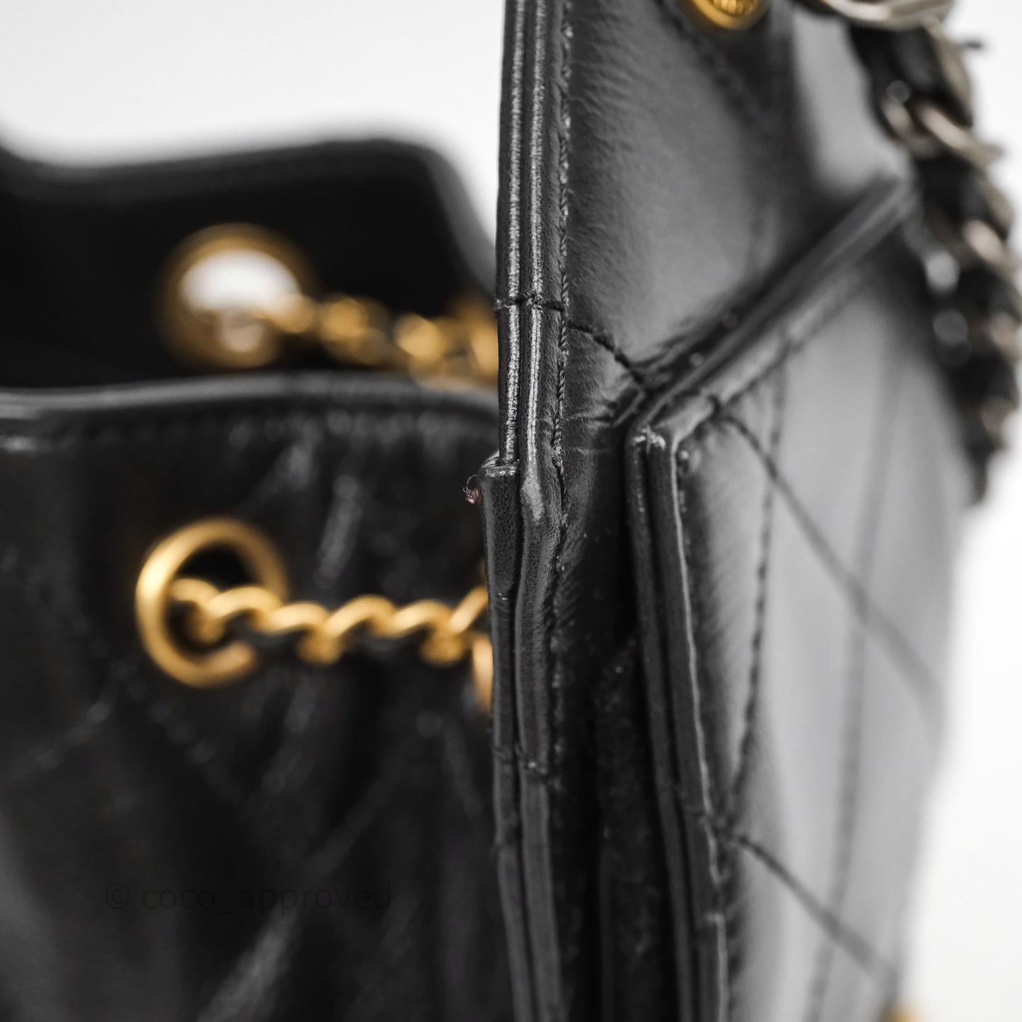 Chanel Mini 25 Black Bag Calfskin Mixed Hardware