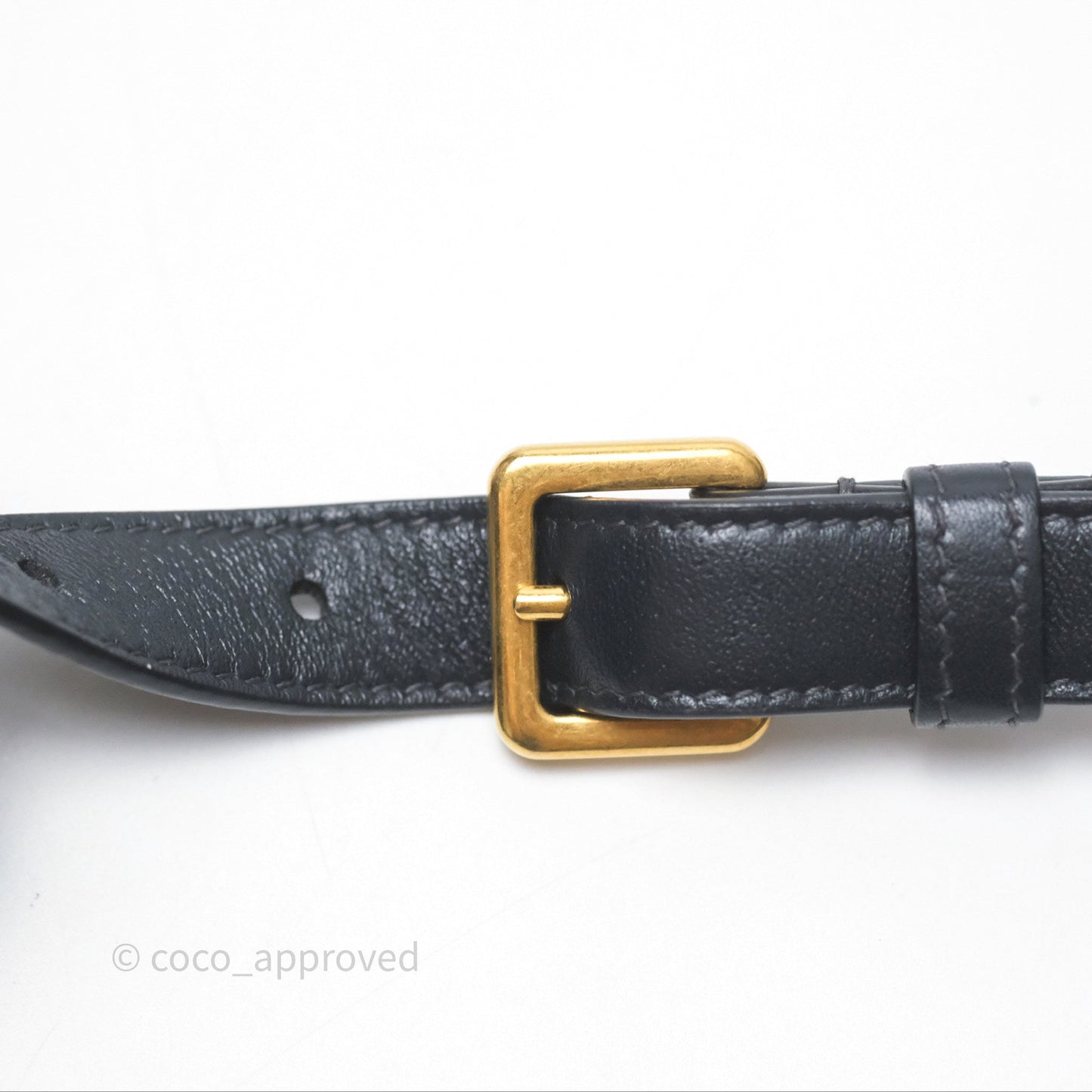 Christian Dior Blue Dior Oblique Jacquard Saddle Belt Pouch