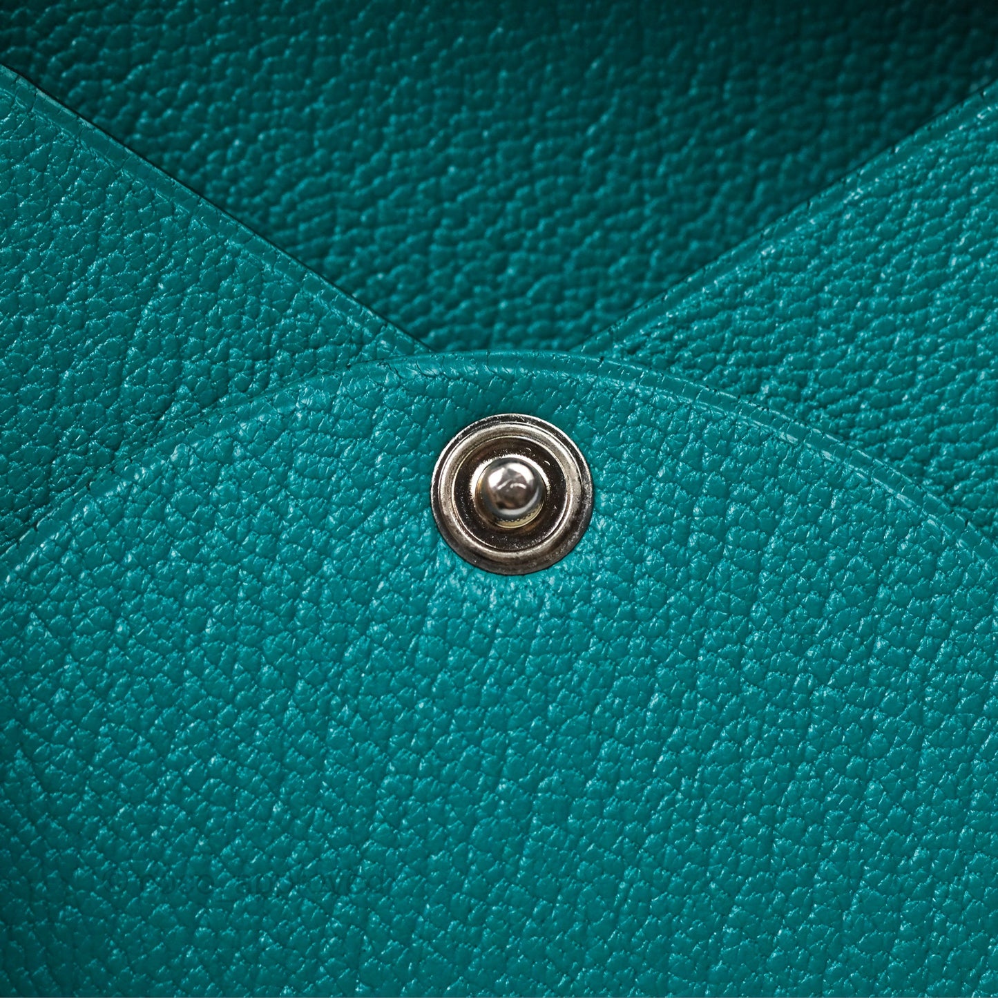Hermès Bastia Coin Purse Green Chevre Mysore
