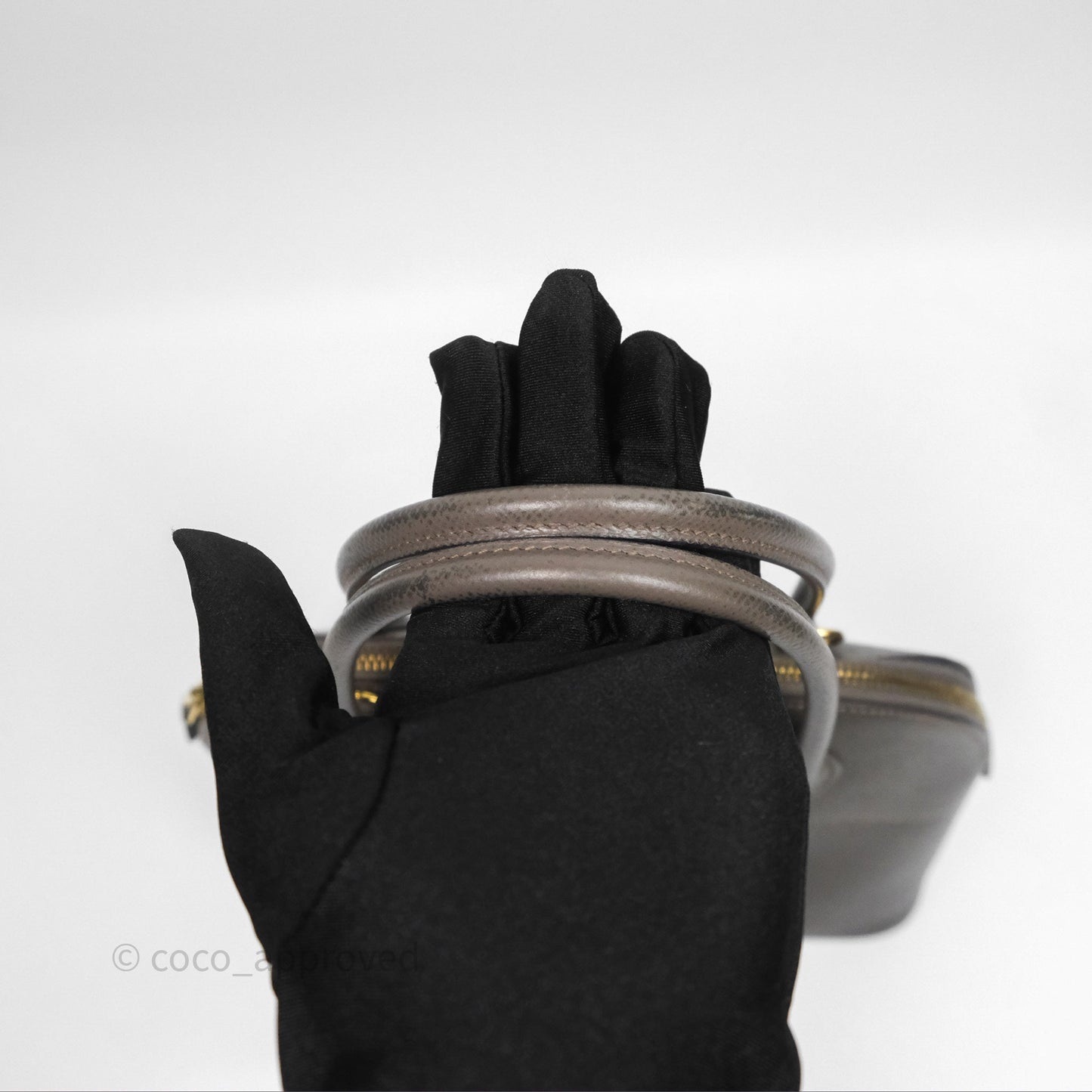 Hermès Bolide 27 Etain 8F Epsom Gold Hardware
