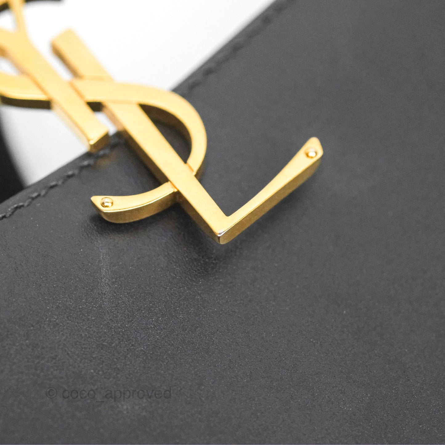 Saint Laurent ‘Le 5 a 7’ Hobo Bag Black Smooth Calfskin