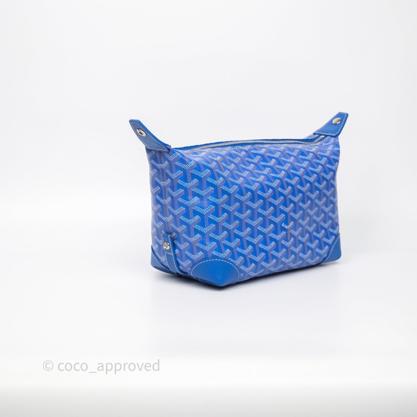 Goyard Bowling 25 Toiletry Bag Sky Blue