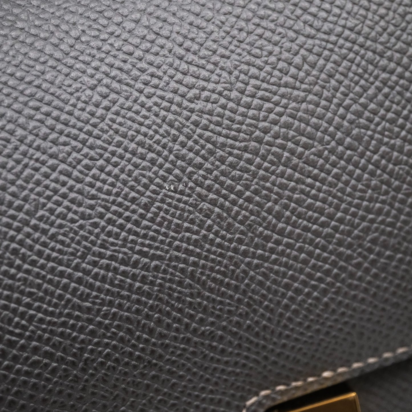 Hermès Constance Mini 18cm Graphite 88 Epsom Gold Hardware